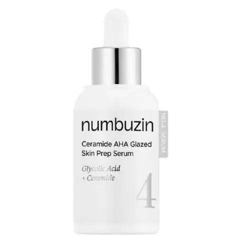 Numbuzin No.4 Ceramide AHA Glazed Skin Prep Serum