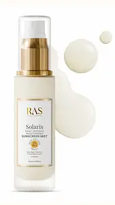 RAS Luxury Oils Solaris Daily Defence Sunscreen Mist SPF 65