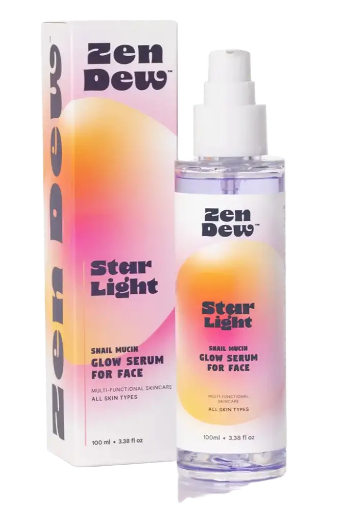 Zen Dew Star Light Snail Mucin Glow Serum