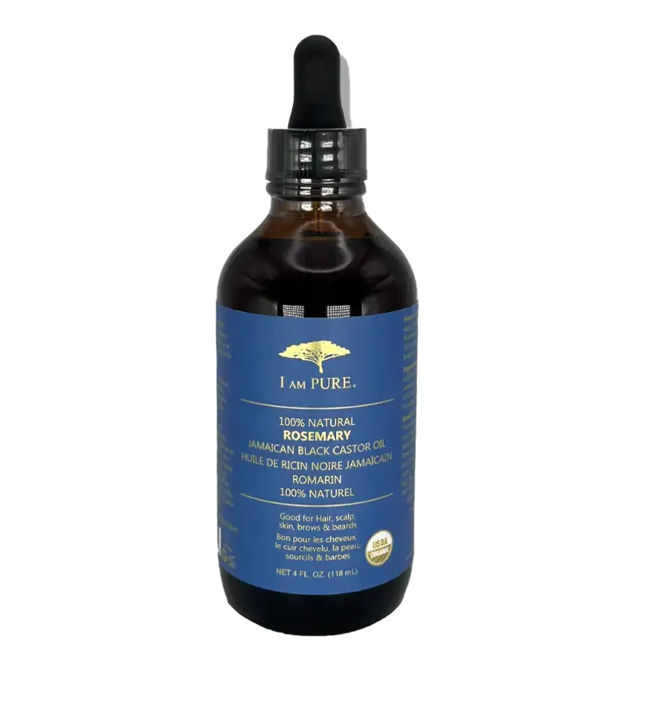 I Am Pure Jamaican Black Castor Oil Rosemary