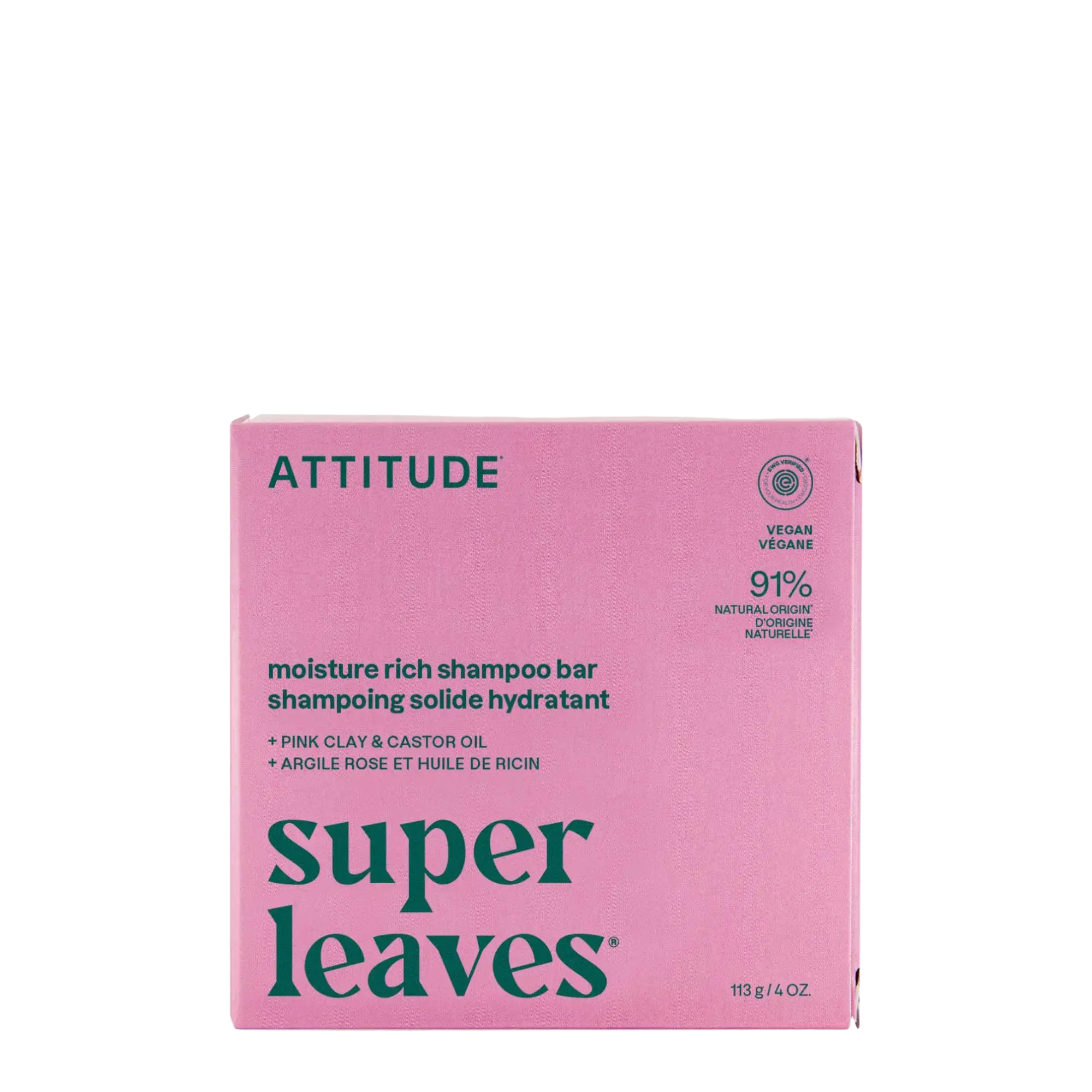 ATTITUDE Moisture Rich Shampoo Bar