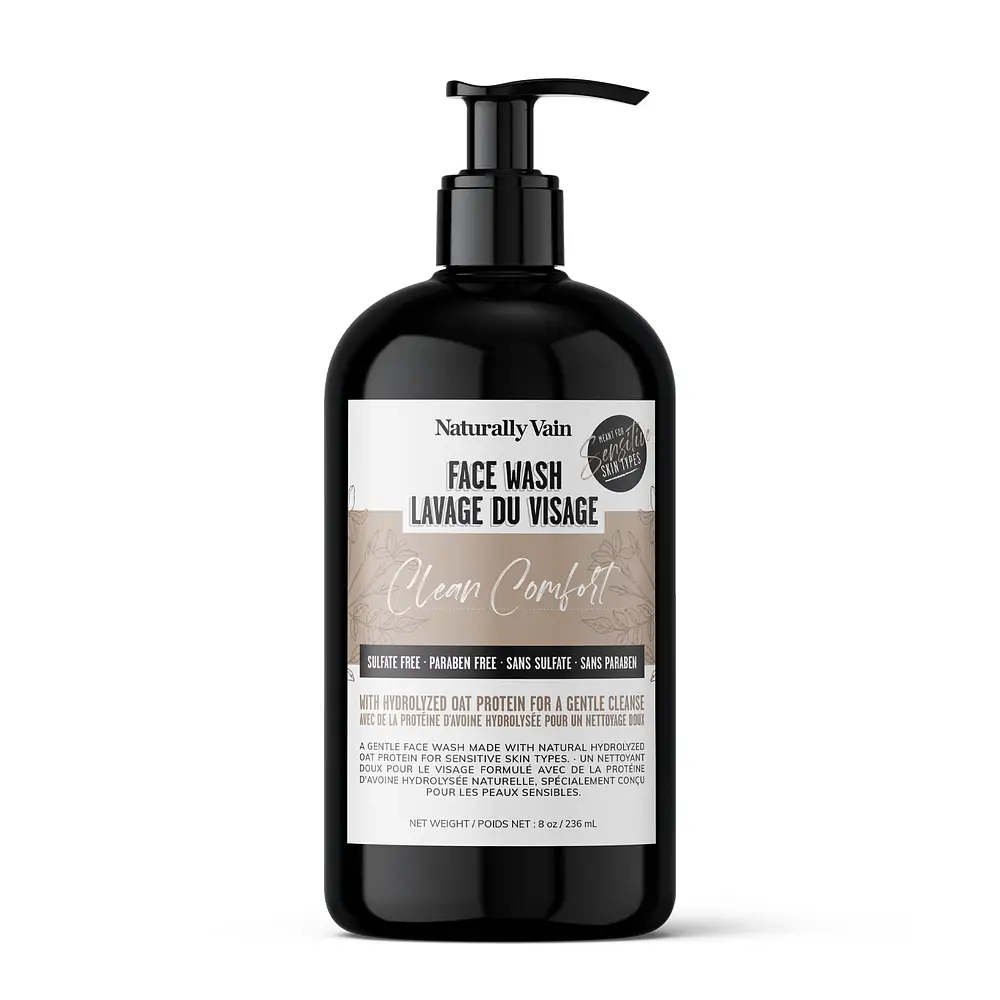 Naturally Vain Clean Comfort Face Wash
