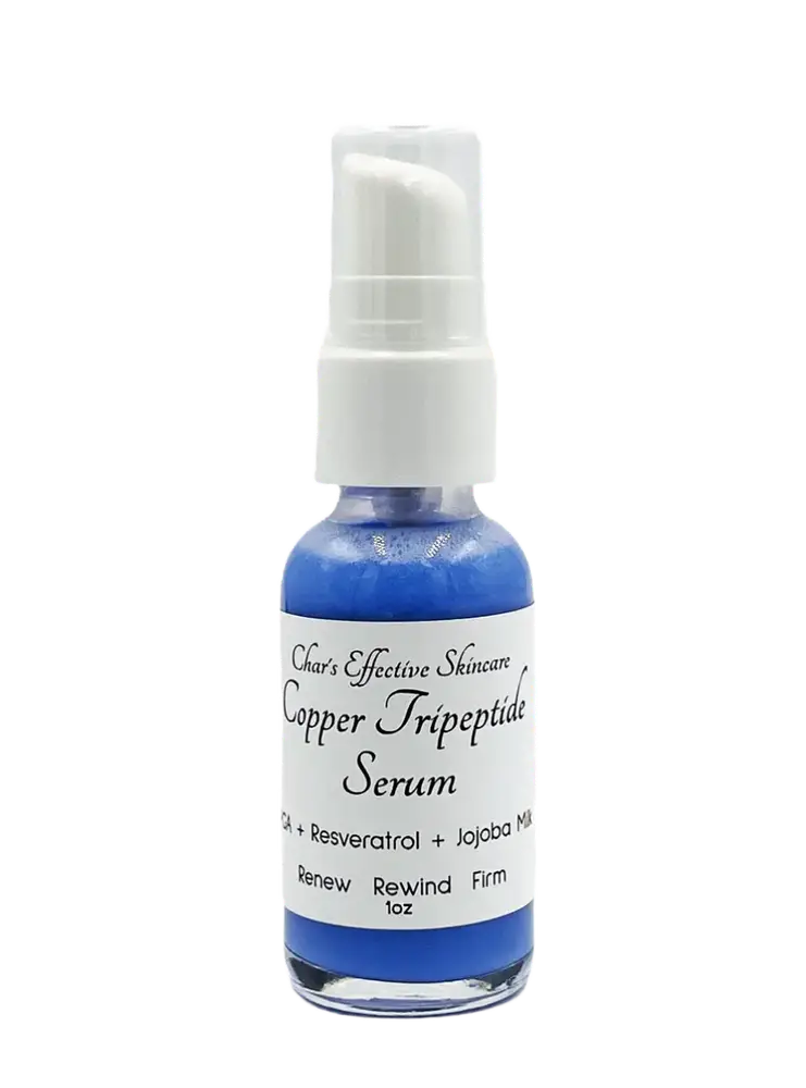 Char's Effectives Copper Tripeptide-1 Serum + Resveratrol