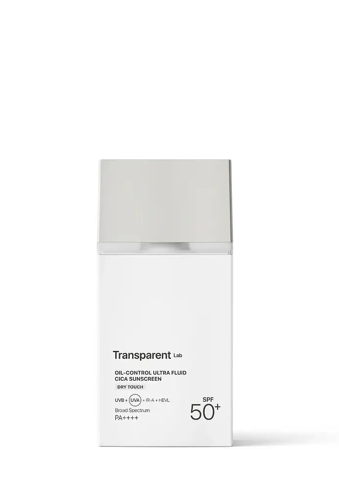 Transparent Lab Oil-Control Ultra Fluid Cica Sunscreen SPF 50+ PA++++