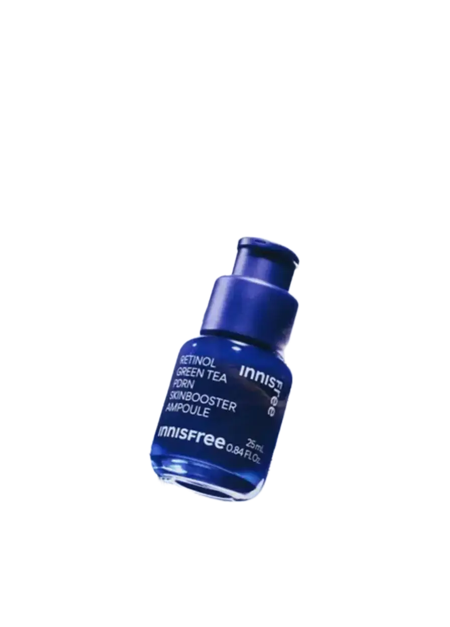 innisfree Retinol Green Tea PDRN Skin Booster Ampoule Gel Mask
