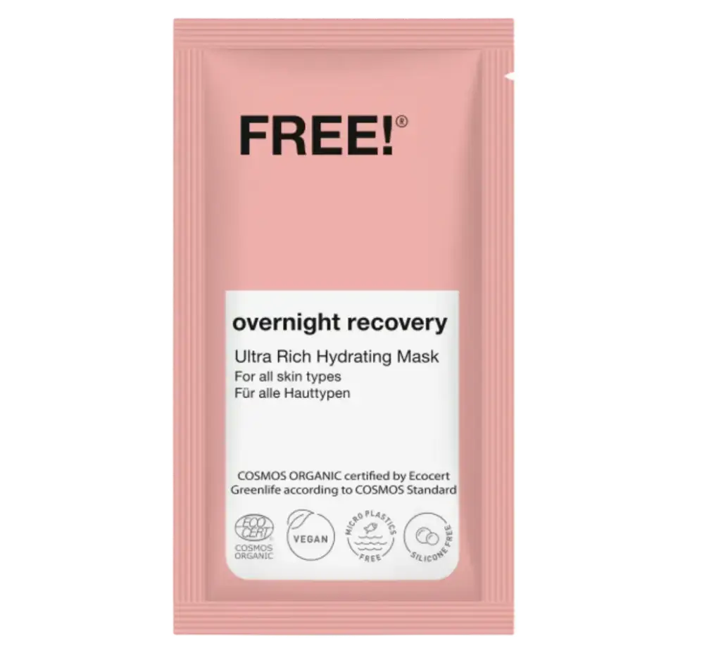 Free! Organics Overnight Recovery Ultra Rich Hydrating Mask