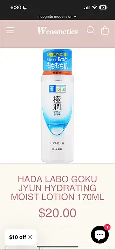 Hada Labo Hydrating moist lotion