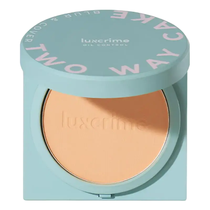 Luxcrime Blur & Cover Two Way Cake Oil Control