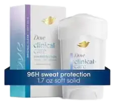 Dove Clinical + Care Antiperspirant Deodorant Original Clean