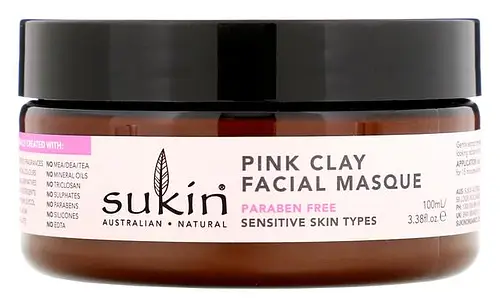 Sukin Pink Clay Facial Masque