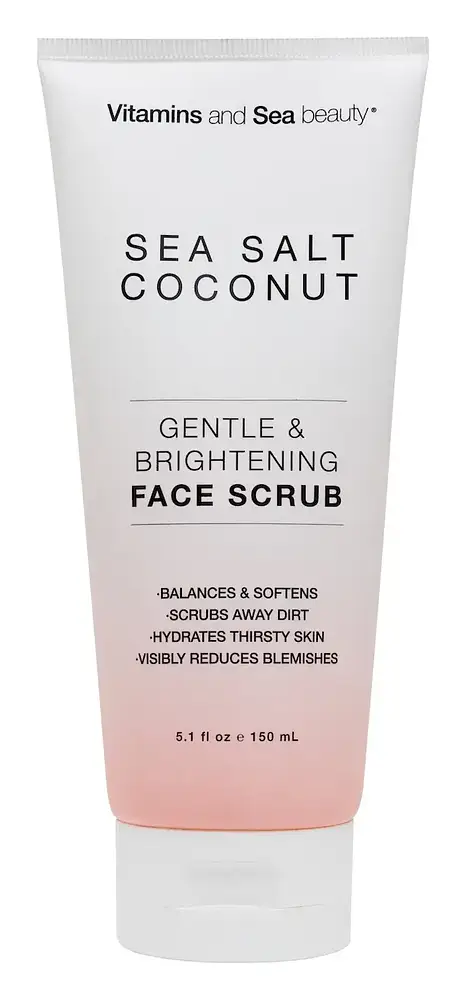 Vitamins and Sea beauty Sea Salt and Coconut Gentle & Brightening Scrub