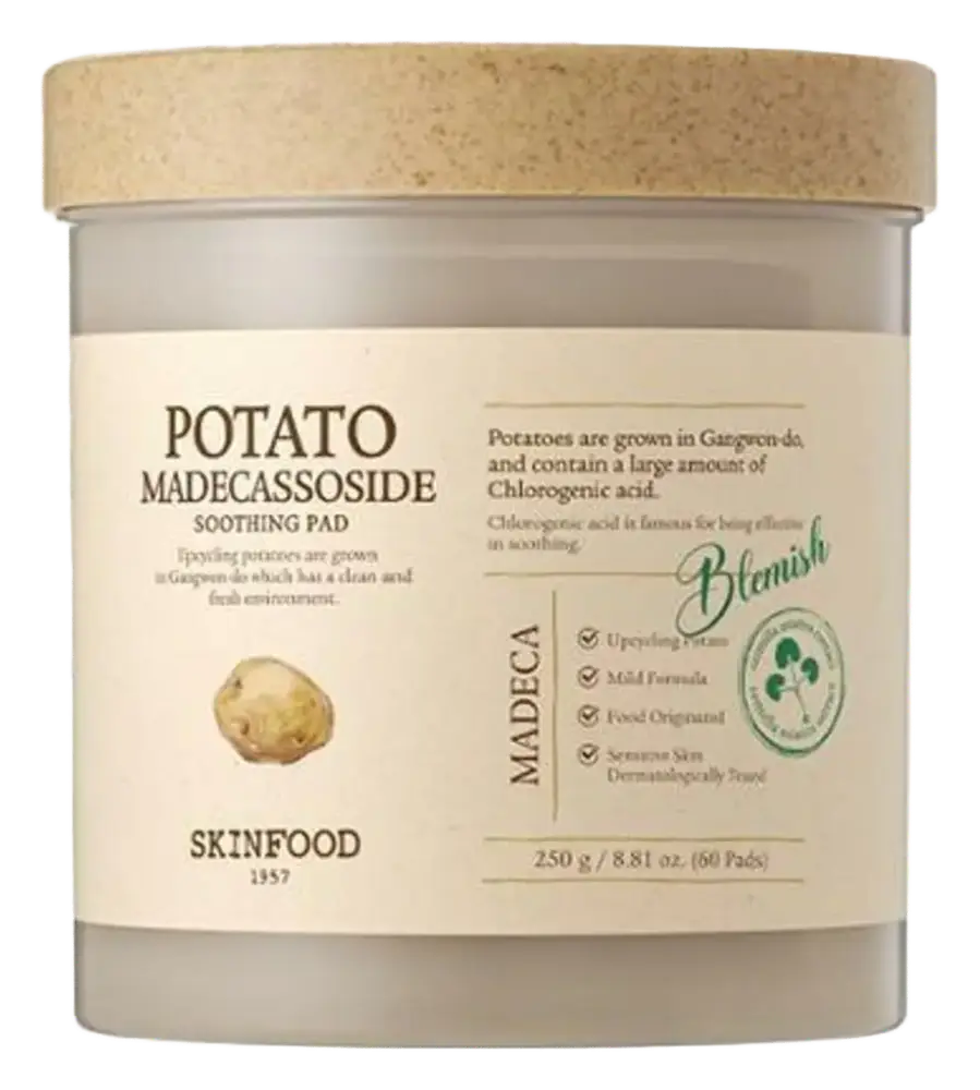 Skinfood Potato Madecassoside Soothing Pad