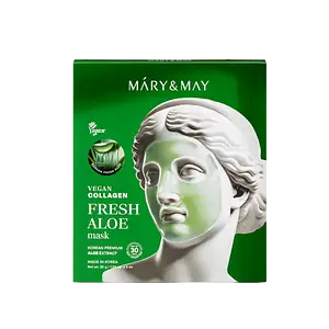 Mary & May Vegan Collagen Mask Fresh Aloe
