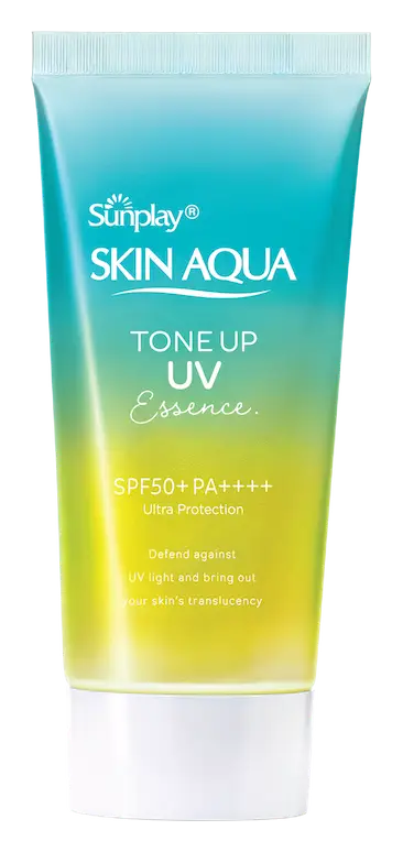 Sunplay Skin Aqua Tone Up UV Essence SPF 50+ Mint Green