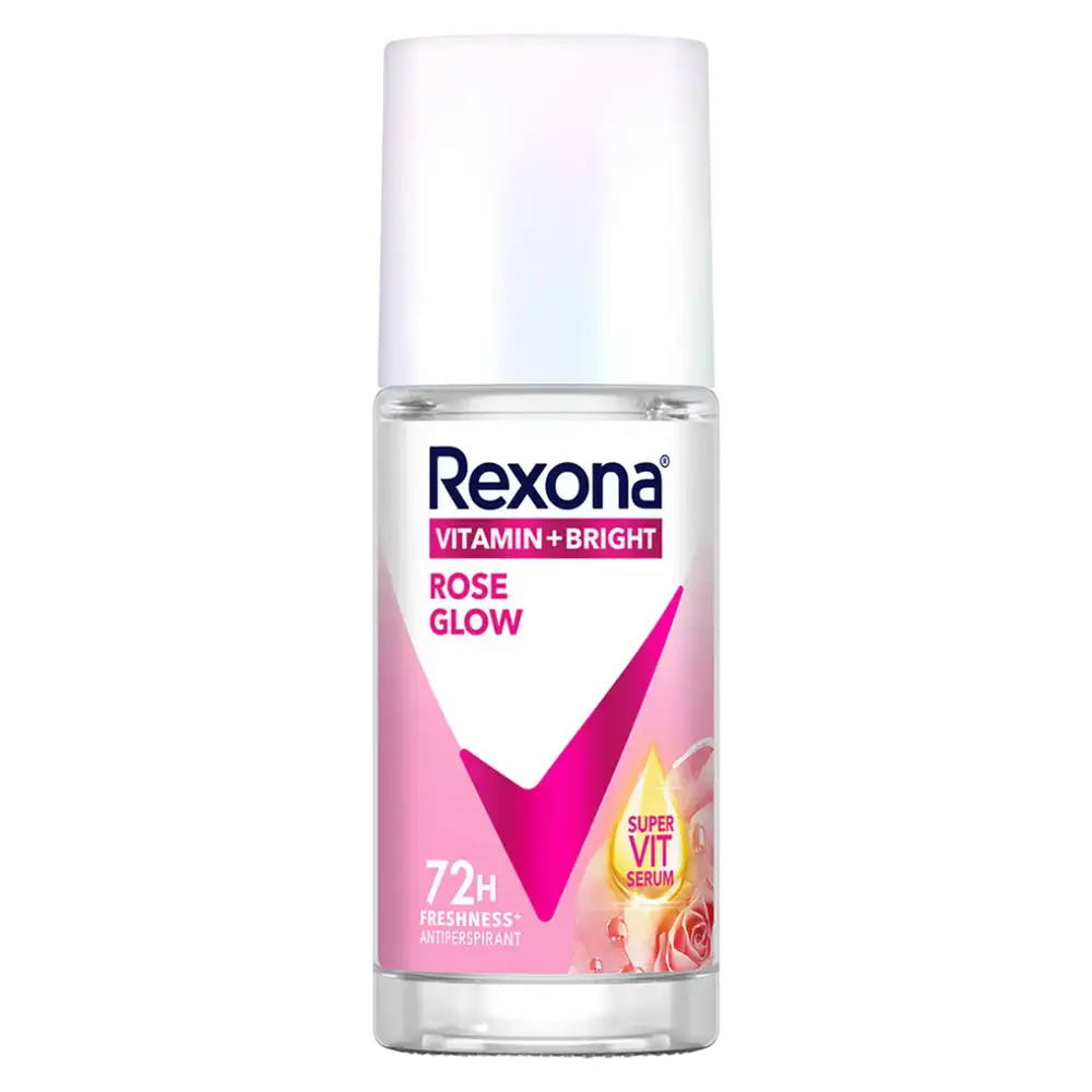 Rexona Vitamin Bright Roll On Deodorant Rose Glow