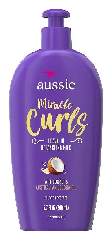 Aussie Miracle Curls Leave-In Detangling Milk