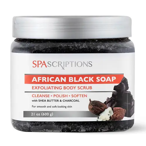 Spascriptions African Black Soap Exfoliating Body Scrub