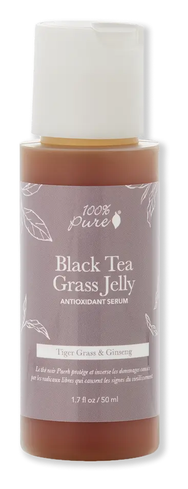 100% Pure Black Tea Grass Jelly Anti-Oxidant Serum