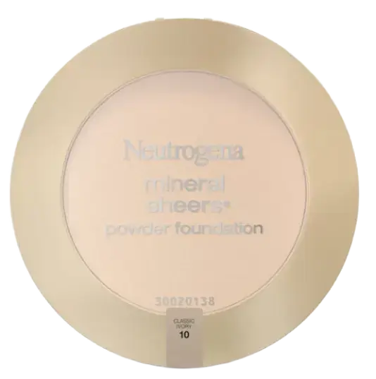 Neutrogena Mineral Sheers Compact Powder Foundation 10 Classic Ivory
