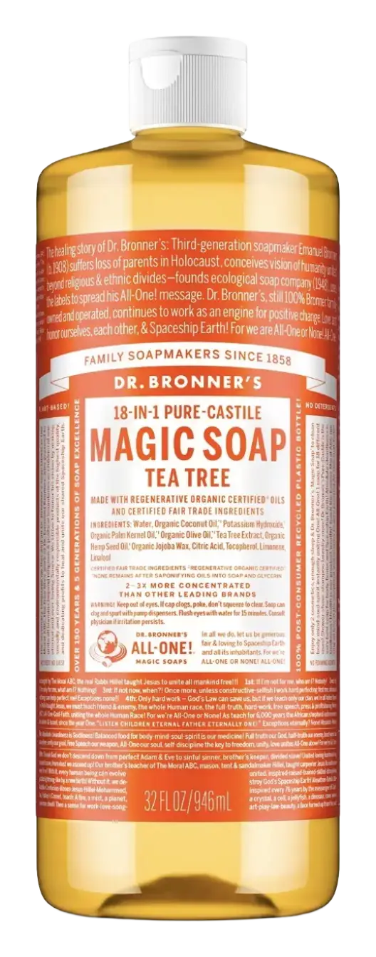 Dr. Bronner's Pure-Castile Magic Soap Tea Tree