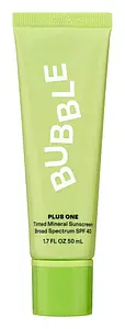 Bubble Plus One Tinted Daily Mineral Sunscreen Broad Spectrum SPF 40