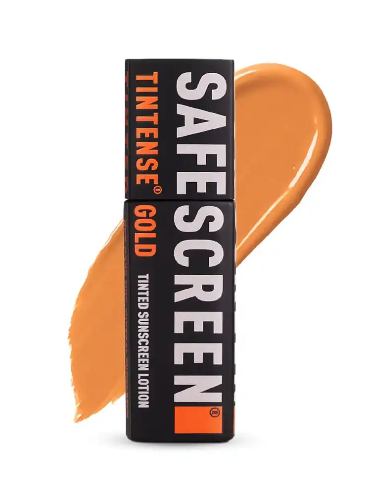 CHOSEN Safescreen Tintense Tinted Sunscreen Lotion SPF 50+ PA++++ Gold