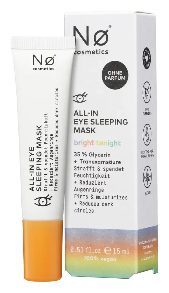 Nø Cosmetics Bright Tønight All-In Eye Sleeping Mask