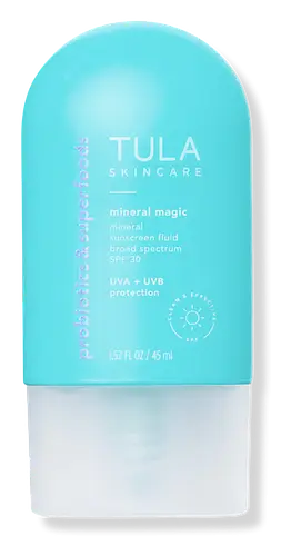 Tula Skincare Mineral Sunscreen Fluid Broad Spectrum SPF 30