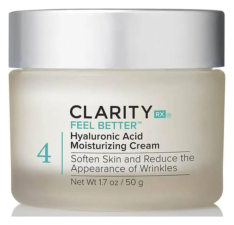 ClarityRx Feel Better Hyaluronic Acid Moisturizing Cream