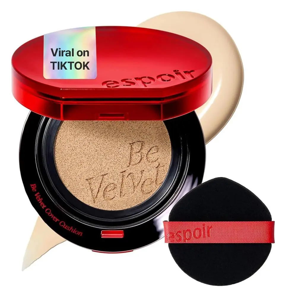 Espoir Be Velvet Cover Cushion Foundation 23.5 Fair Olive
