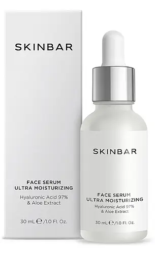 SKINBAR Face Moisturising Serum with Hyaluronic Acid 98% & Aloe Extract