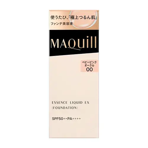 Shiseido Maquillage Essence Liquid Ex Foundation SPF 50+ 00 Baby Pink Ocher