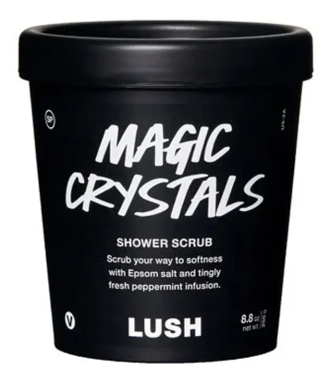 LUSH Magic Crystals Body Scrub