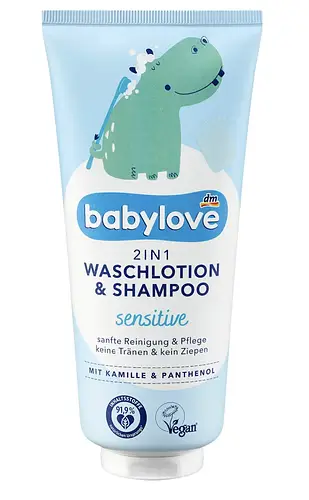 babylove dm Babyshampoo Dusche & Waschlotion 2in1
