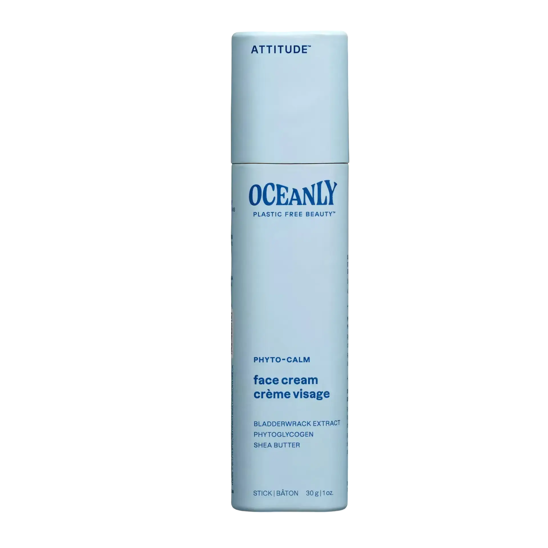 ATTITUDE Oceanly Soothing Solid Face Cream for Sensitive Skin