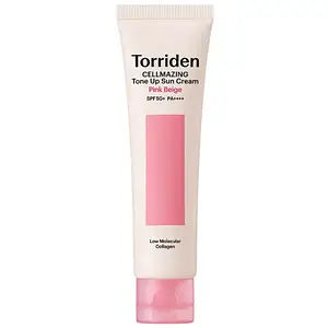 Torriden Cellmazing Tone Up Sun Cream SPF 50+ Pink Beige