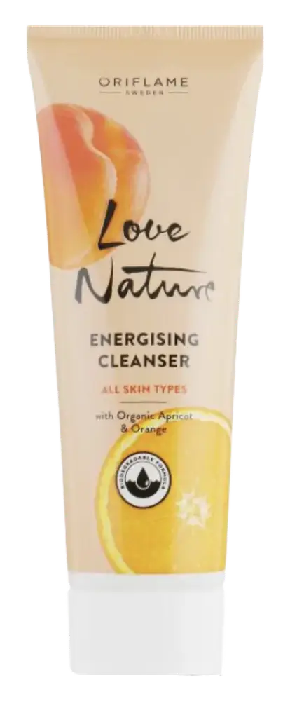 Oriflame Love Nature Energising Cleanser with Organic Apricot & Orange