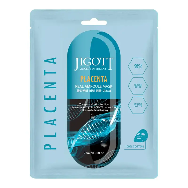 Jigott Real Ampoule Mask Real Ampoule Mask Placenta