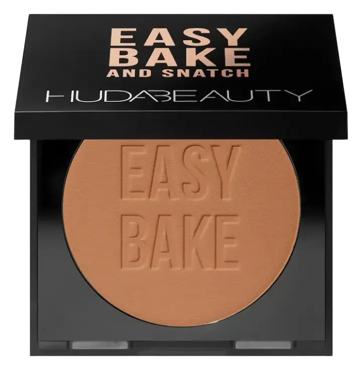 Huda Beauty Easy Bake & Snatch Pressed Brightening & Setting Powder Cinnamon Bun