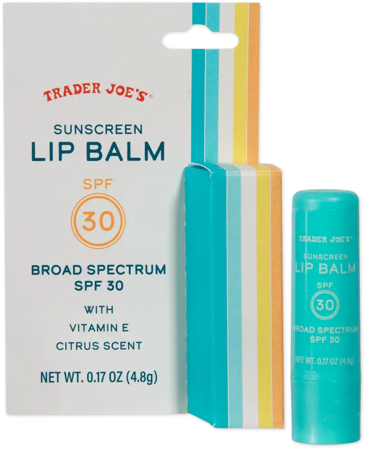 Trader Joe's Sunscreen Lip Balm SPF 30