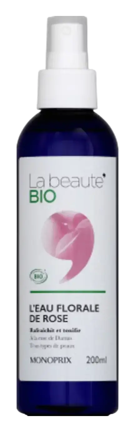 Monoprix La Beauté Bio L'Eau Florale De Rose