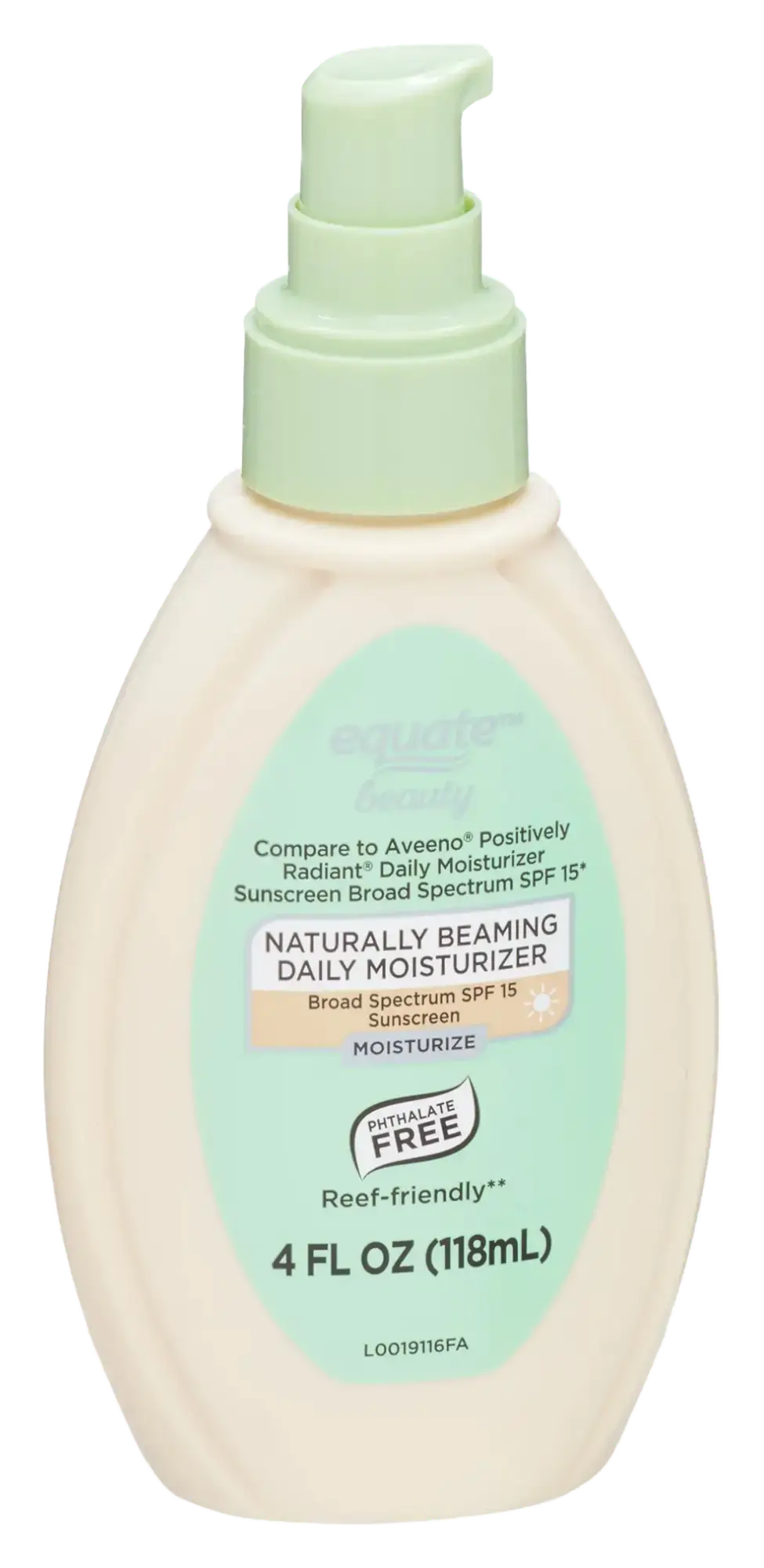 Equate Naturally Beaming SPF 15 Moisturizer