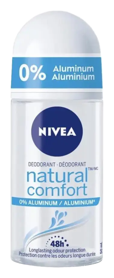 Nivea Natural Comfort Aluminum Free Roll-On Deodorant