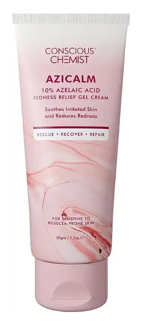 Conscious Chemist Azicalm 10% Azelaic Acid Redness Relief Gel Cream