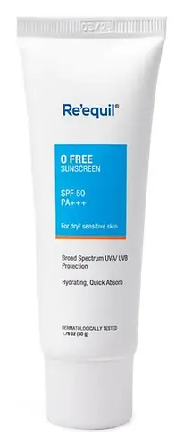 Re’equil O Free Sunscreen SPF 50 PA+++