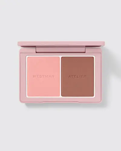 Westman Atelier Baby Cheeks + Face Trace Sculpting Powder Duo Coquette / Mimi