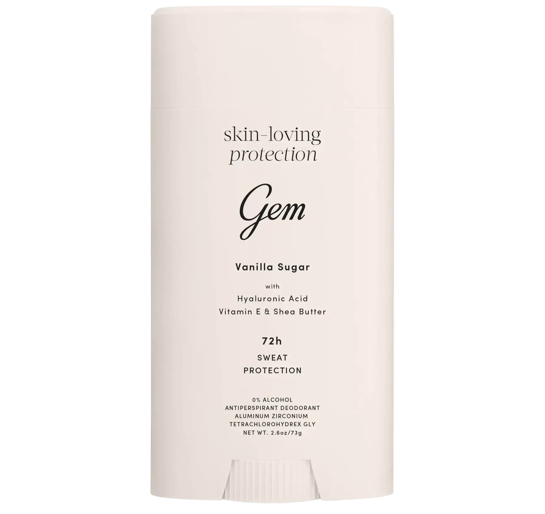Gem Skin-Loving Protection 72h Sweat Protection Antiperspirant Stick Vanilla Sugar