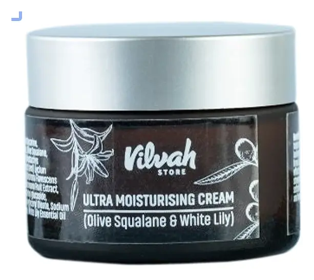 Vilvah Ultra Moisturising Cream (Olive Squalene And White Lily)