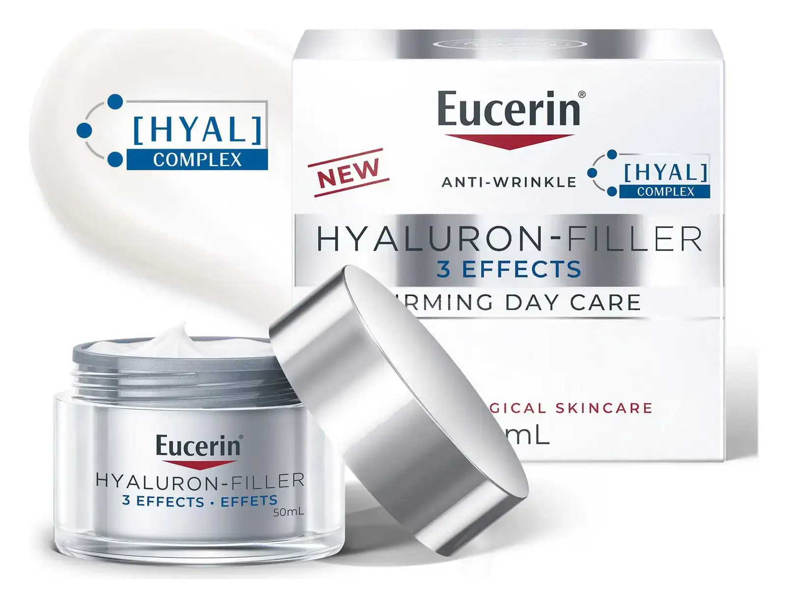 Eucerin Anti-Wrinkle Hyaluron-Filler 3 Effects Firming Day Care