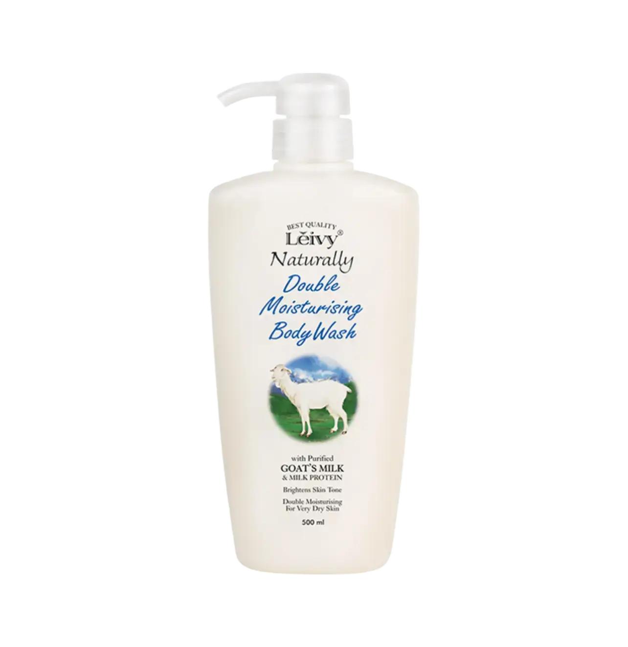 Leivy Naturally Double Moisturising Body Wash With Goat Milk